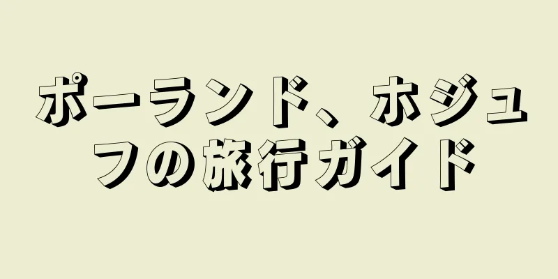ポーランド、ホジュフの旅行ガイド
