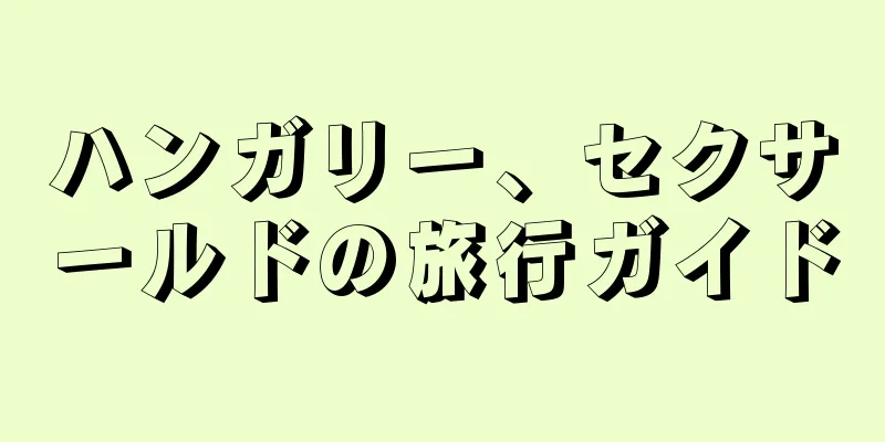 ハンガリー、セクサールドの旅行ガイド