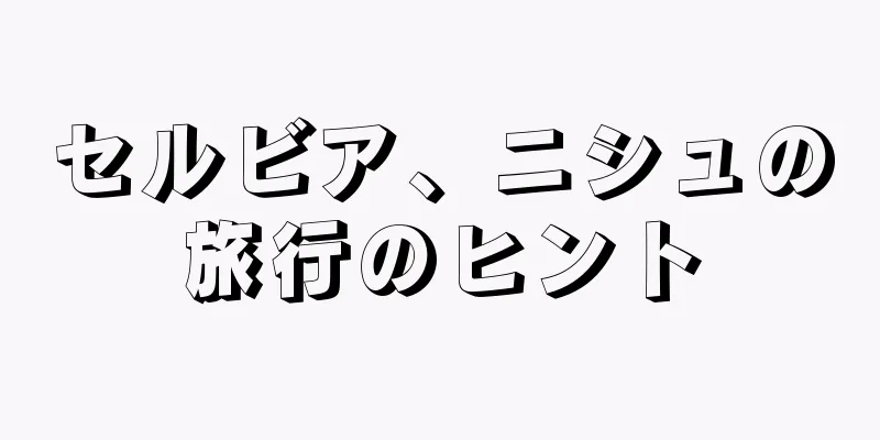 セルビア、ニシュの旅行のヒント