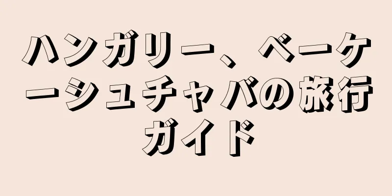 ハンガリー、ベーケーシュチャバの旅行ガイド