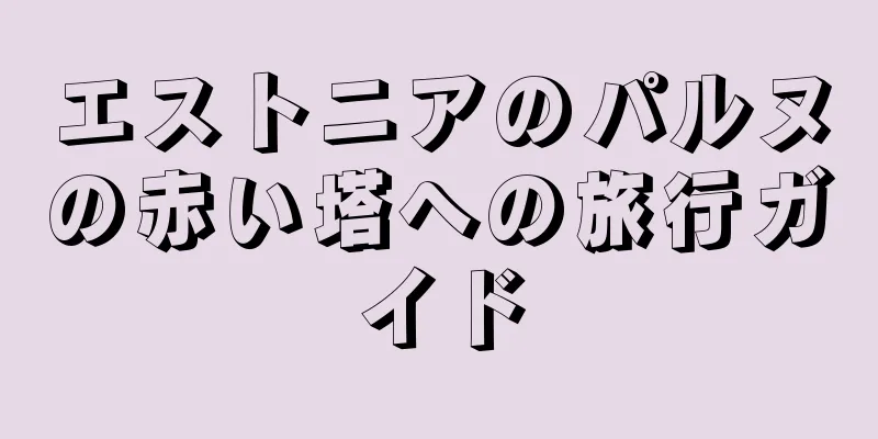 エストニアのパルヌの赤い塔への旅行ガイド