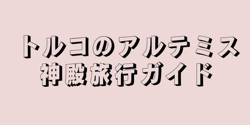 トルコのアルテミス神殿旅行ガイド