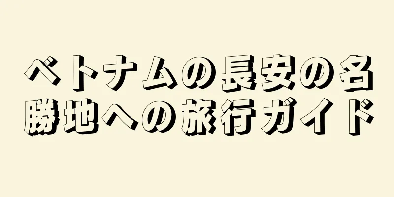 ベトナムの長安の名勝地への旅行ガイド