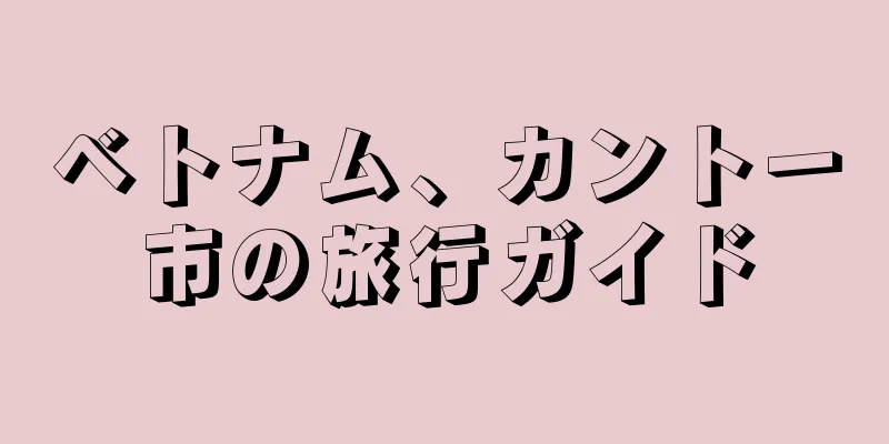 ベトナム、カントー市の旅行ガイド