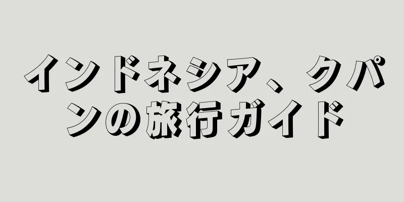 インドネシア、クパンの旅行ガイド