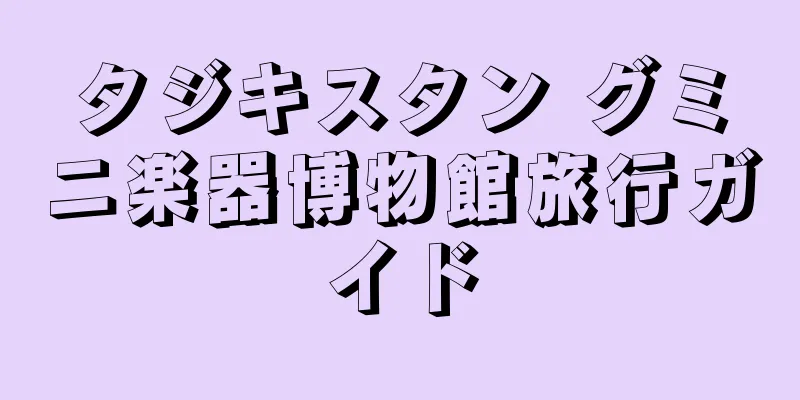 タジキスタン グミニ楽器博物館旅行ガイド