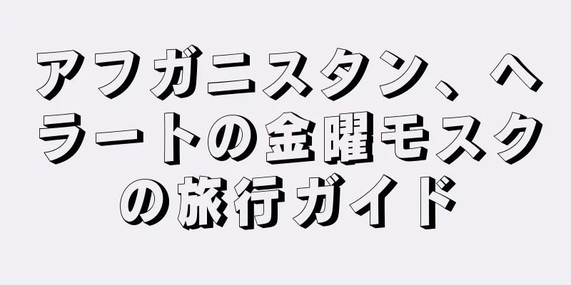 アフガニスタン、ヘラートの金曜モスクの旅行ガイド