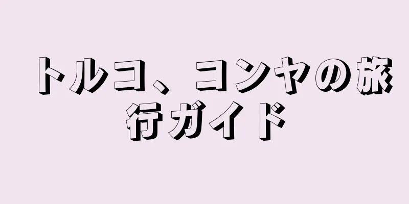 トルコ、コンヤの旅行ガイド