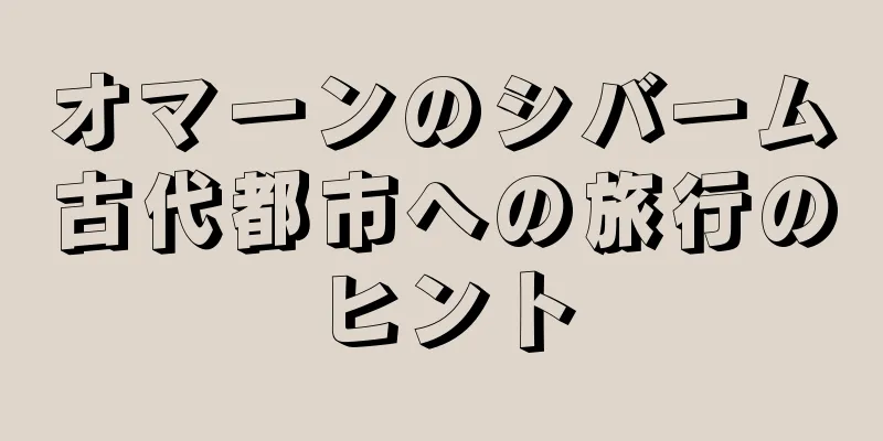 オマーンのシバーム古代都市への旅行のヒント