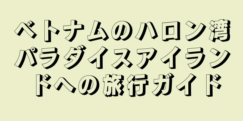 ベトナムのハロン湾パラダイスアイランドへの旅行ガイド