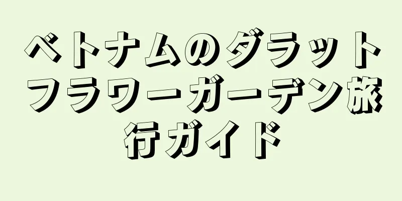 ベトナムのダラットフラワーガーデン旅行ガイド