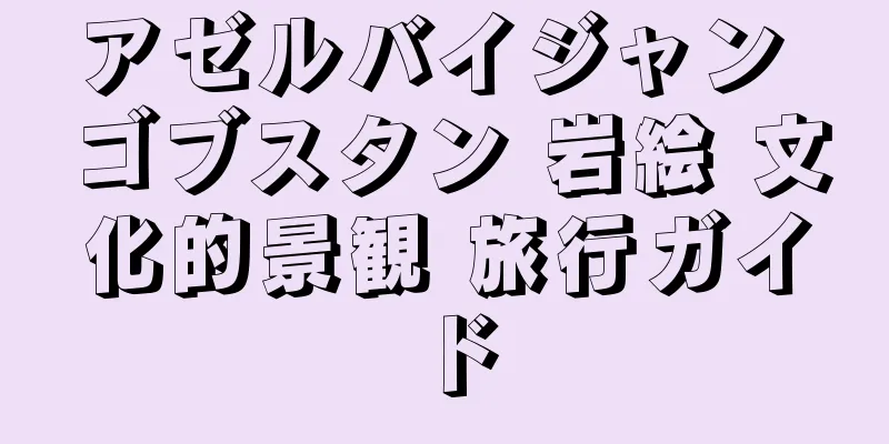 アゼルバイジャン ゴブスタン 岩絵 文化的景観 旅行ガイド