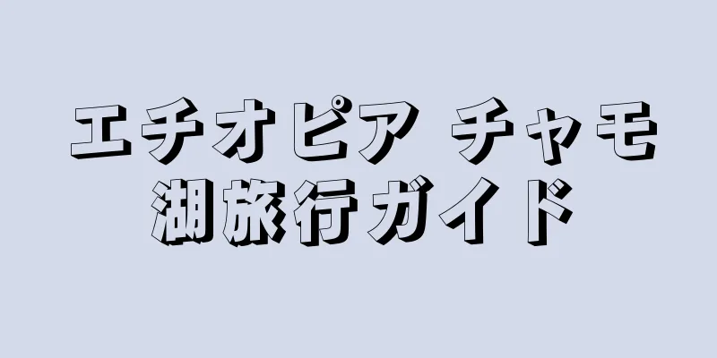 エチオピア チャモ湖旅行ガイド