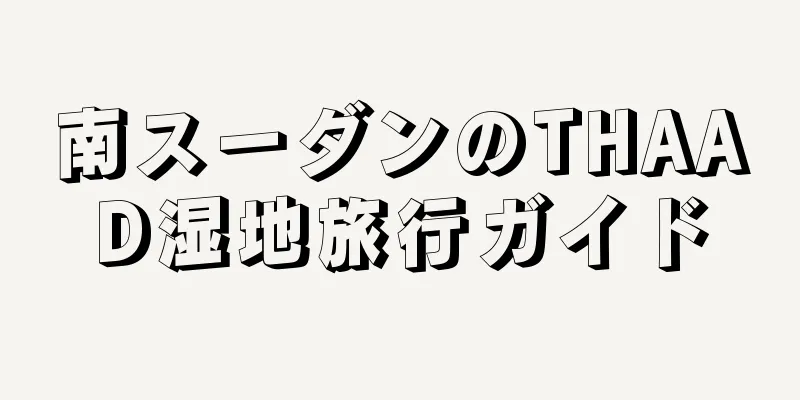 南スーダンのTHAAD湿地旅行ガイド