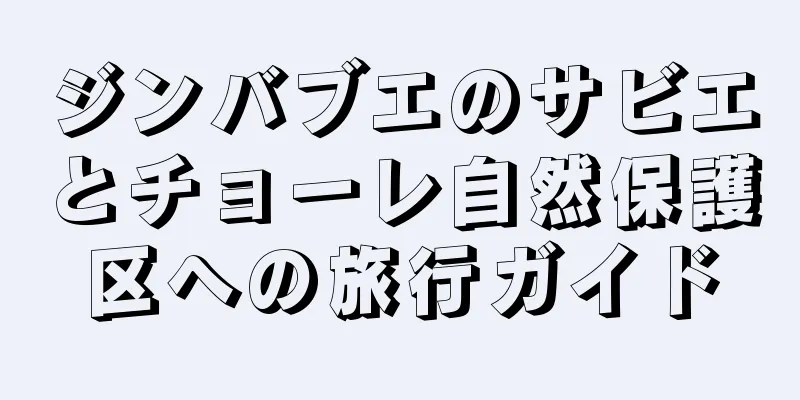 ジンバブエのサビエとチョーレ自然保護区への旅行ガイド