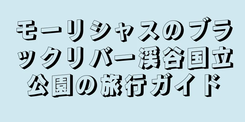 モーリシャスのブラックリバー渓谷国立公園の旅行ガイド