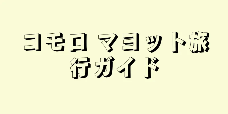 コモロ マヨット旅行ガイド