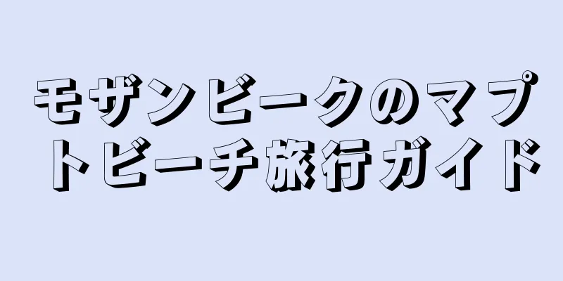 モザンビークのマプトビーチ旅行ガイド