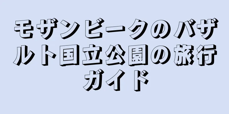 モザンビークのバザルト国立公園の旅行ガイド