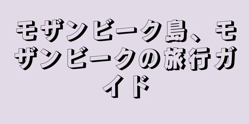 モザンビーク島、モザンビークの旅行ガイド