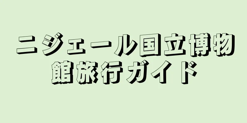 ニジェール国立博物館旅行ガイド