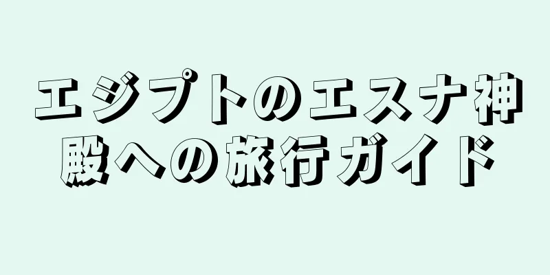 エジプトのエスナ神殿への旅行ガイド