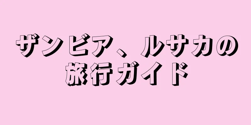ザンビア、ルサカの旅行ガイド