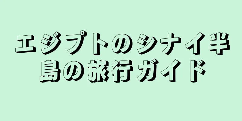エジプトのシナイ半島の旅行ガイド
