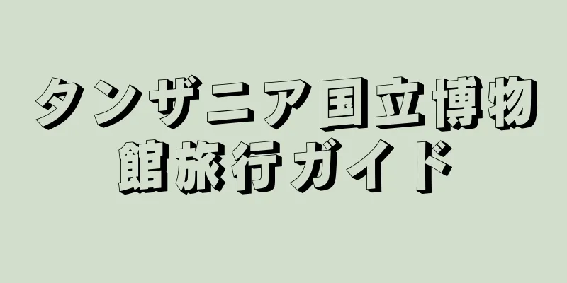 タンザニア国立博物館旅行ガイド