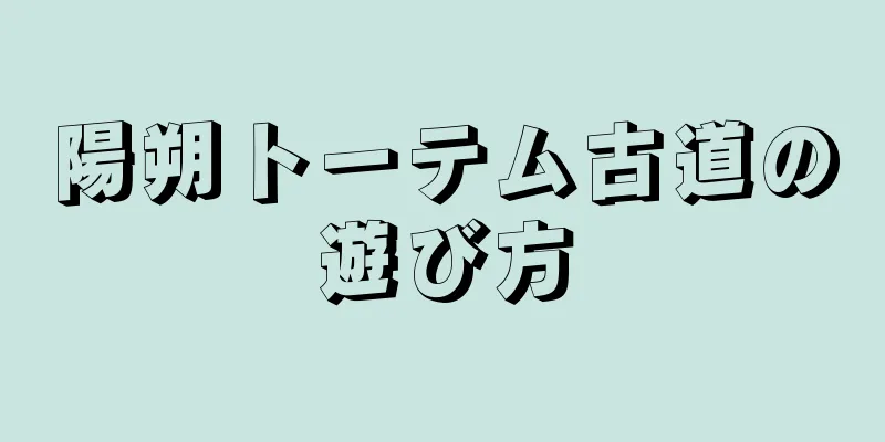 陽朔トーテム古道の遊び方