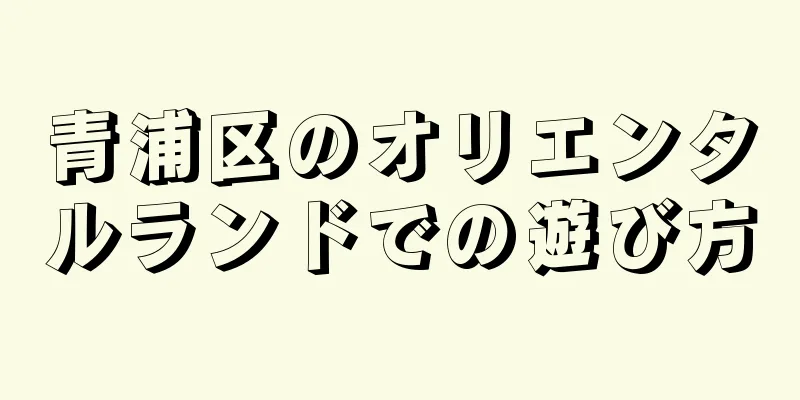 青浦区のオリエンタルランドでの遊び方
