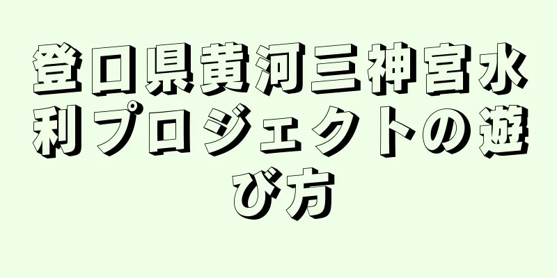 登口県黄河三神宮水利プロジェクトの遊び方