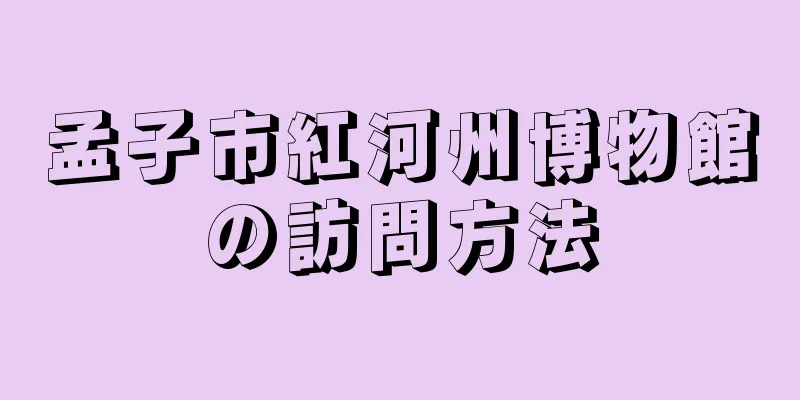 孟子市紅河州博物館の訪問方法