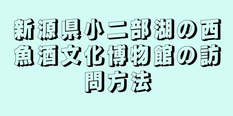 新源県小二部湖の西魚酒文化博物館の訪問方法
