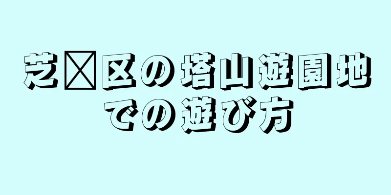 芝罗区の塔山遊園地での遊び方