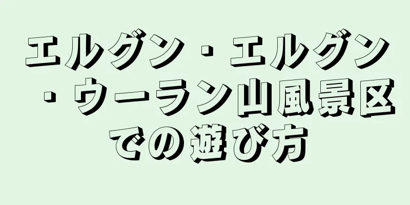 エルグン・エルグン・ウーラン山風景区での遊び方
