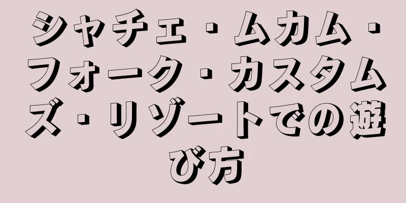 シャチェ・ムカム・フォーク・カスタムズ・リゾートでの遊び方