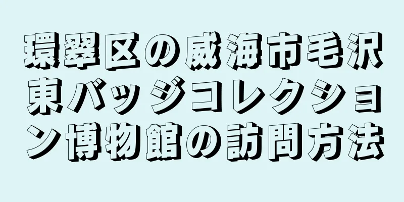 環翠区の威海市毛沢東バッジコレクション博物館の訪問方法