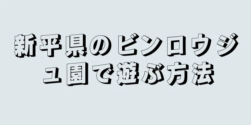 新平県のビンロウジュ園で遊ぶ方法
