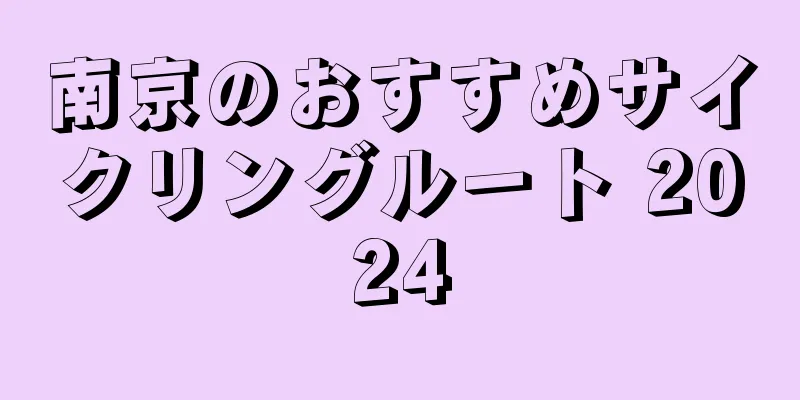 南京のおすすめサイクリングルート 2024