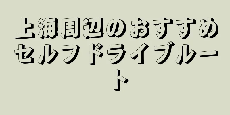 上海周辺のおすすめセルフドライブルート
