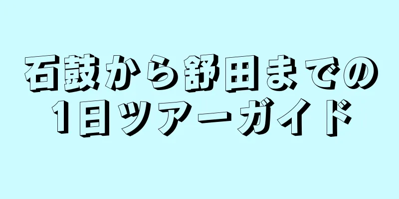 石鼓から舒田までの1日ツアーガイド