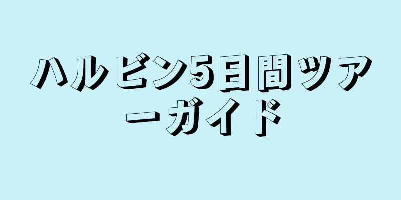 ハルビン5日間ツアーガイド