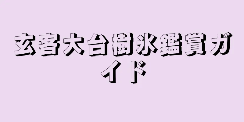 玄客大台樹氷鑑賞ガイド