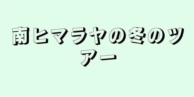 南ヒマラヤの冬のツアー