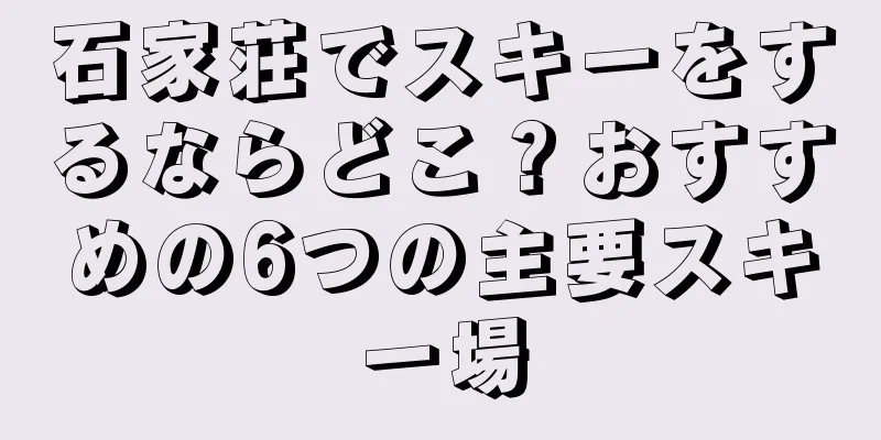 石家荘でスキーをするならどこ？おすすめの6つの主要スキー場