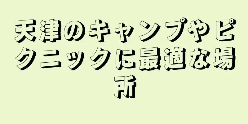 天津のキャンプやピクニックに最適な場所