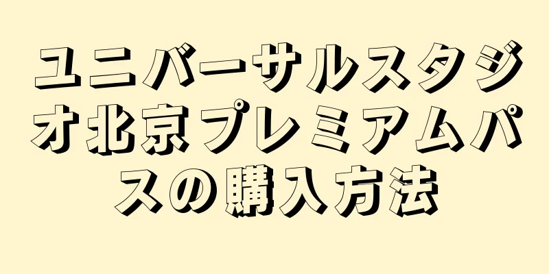 ユニバーサルスタジオ北京プレミアムパスの購入方法