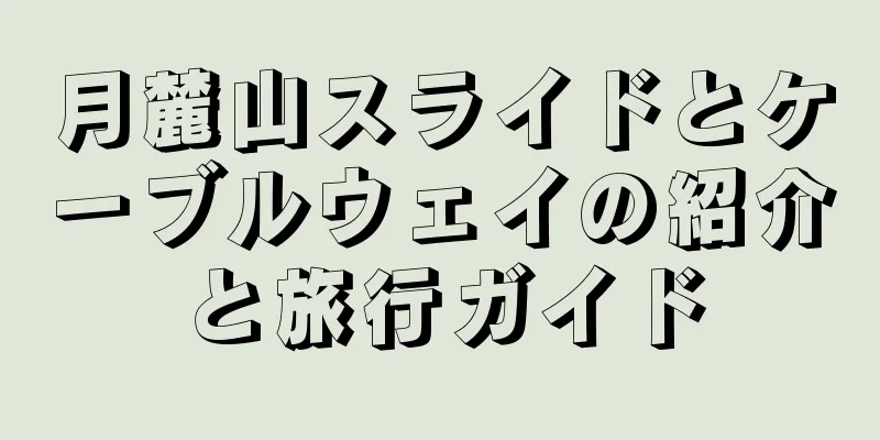 月麓山スライドとケーブルウェイの紹介と旅行ガイド