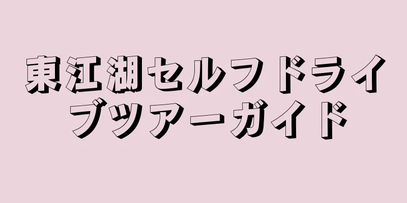 東江湖セルフドライブツアーガイド